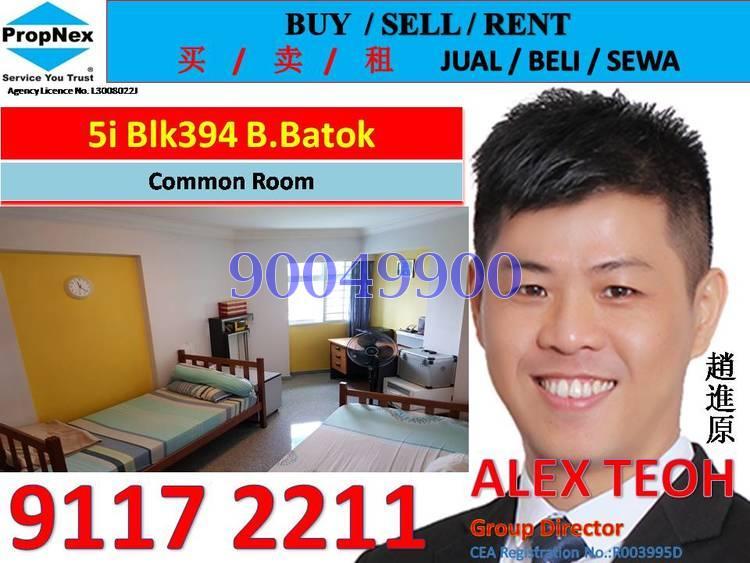 Blk 394 Bukit Batok West Avenue 5 (Bukit Batok), HDB 5 Rooms #161111942
